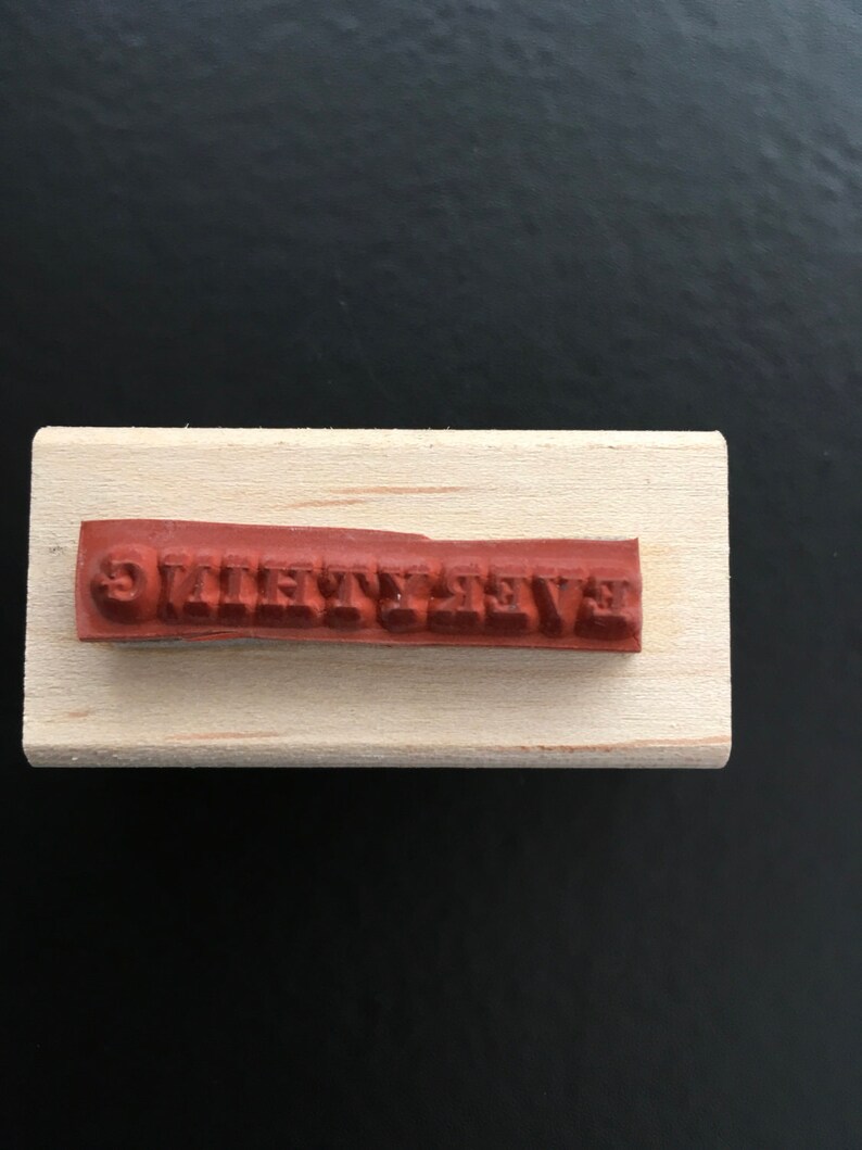 Stampin up Retired Wooden Rubber Stamp Journaling Project Life Cards - Etsy