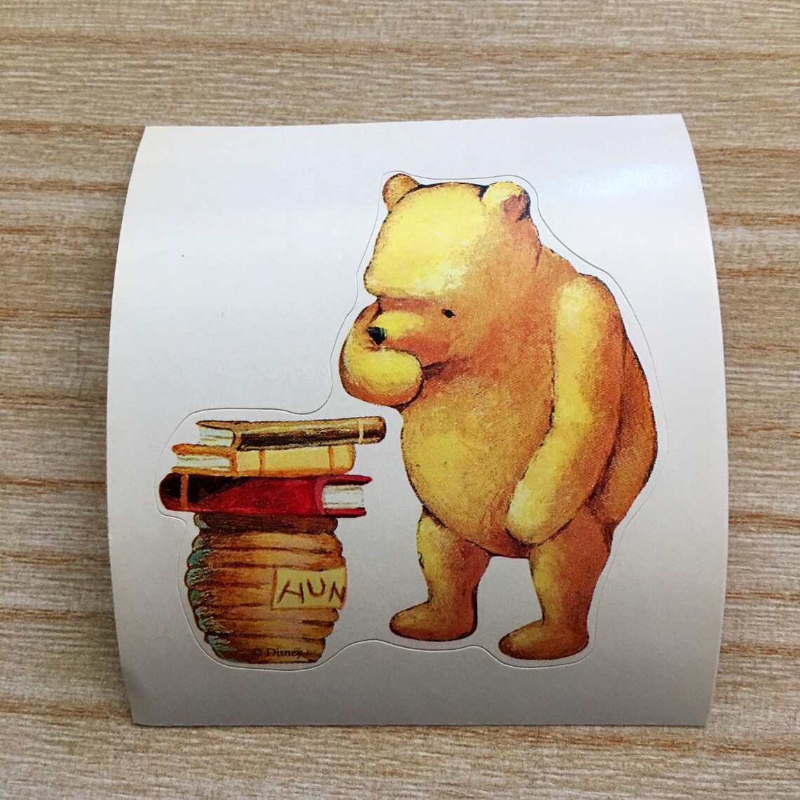 Vintage Disney's Classic Pooh Bear Stickers Etsy
