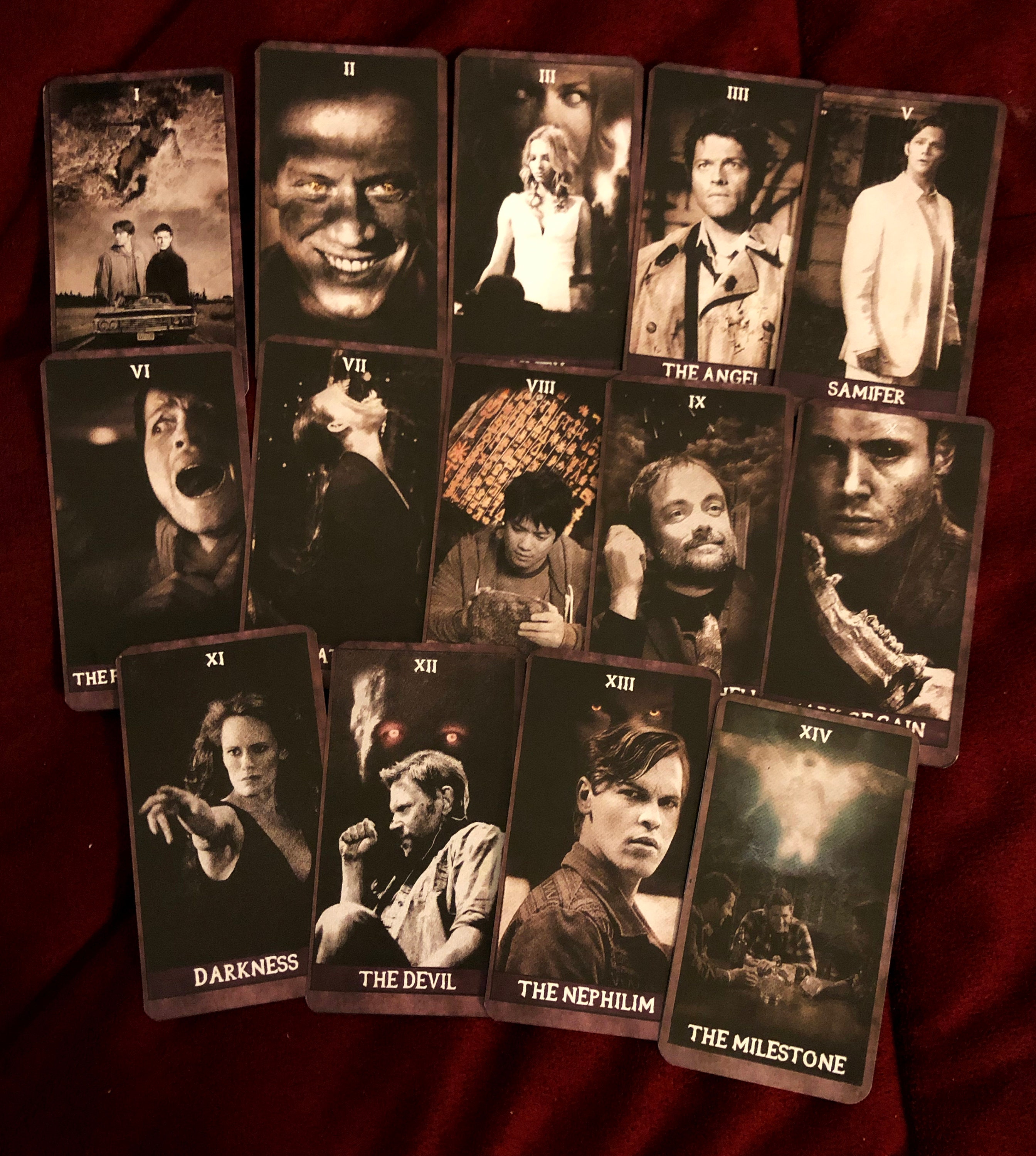 Supernatural Tarot Cards Etsy