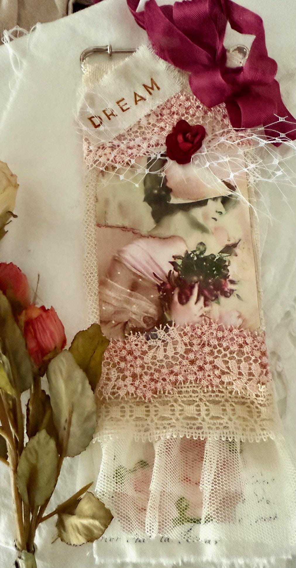 Journaling/Snippet on a PIn/Junk Journal/Album/Gift/Gift Topper