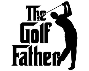 The Golf Father Digital Download files - .pdf, .svg, .eps