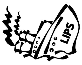 Loose Lips Sink Ships Digital Download files - .pdf, .svg, .eps