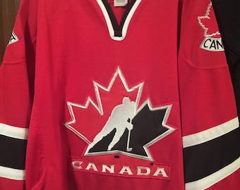 Vintage Team Canada 1998 Nagano Olympics Koho Hockey Jersey Size