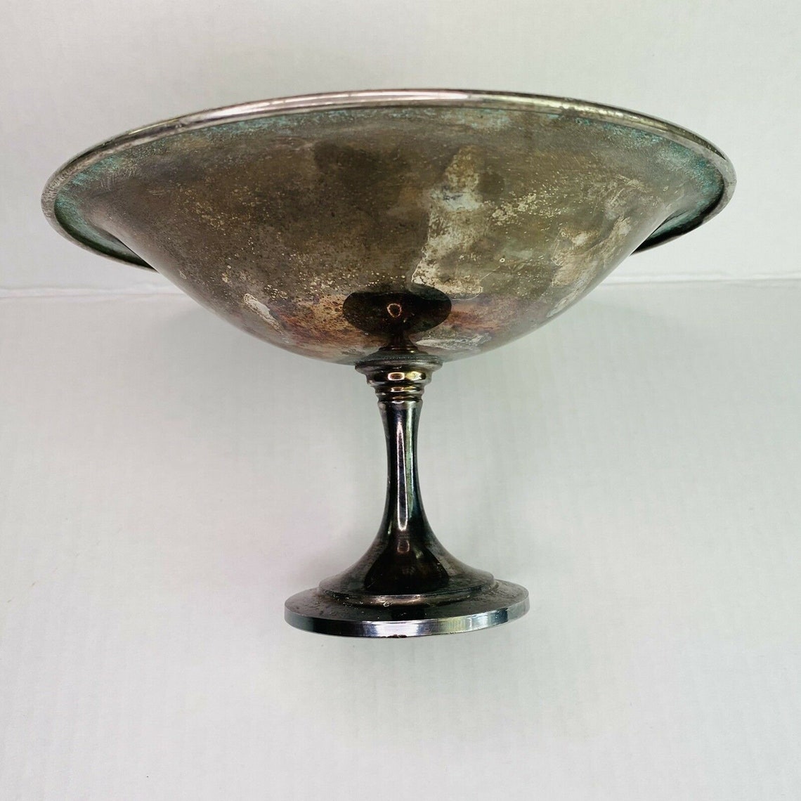 Vintage WM. A. Rogers Silver Plated Candy Nut Dish Footed Etsy