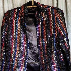 Veste paillette Etsy France