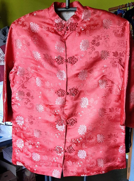Beautiful light coral silk Dynasty for Lord and Ta