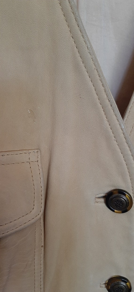 Vintage BB Dakota soft suede leather chamois colo… - image 4