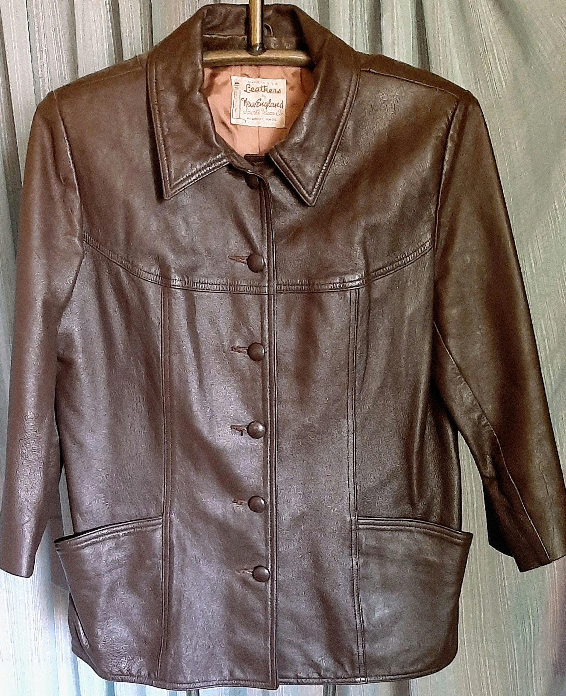 Schott Car Coat - Etsy Canada Schott Car Coat - Etsy Canada