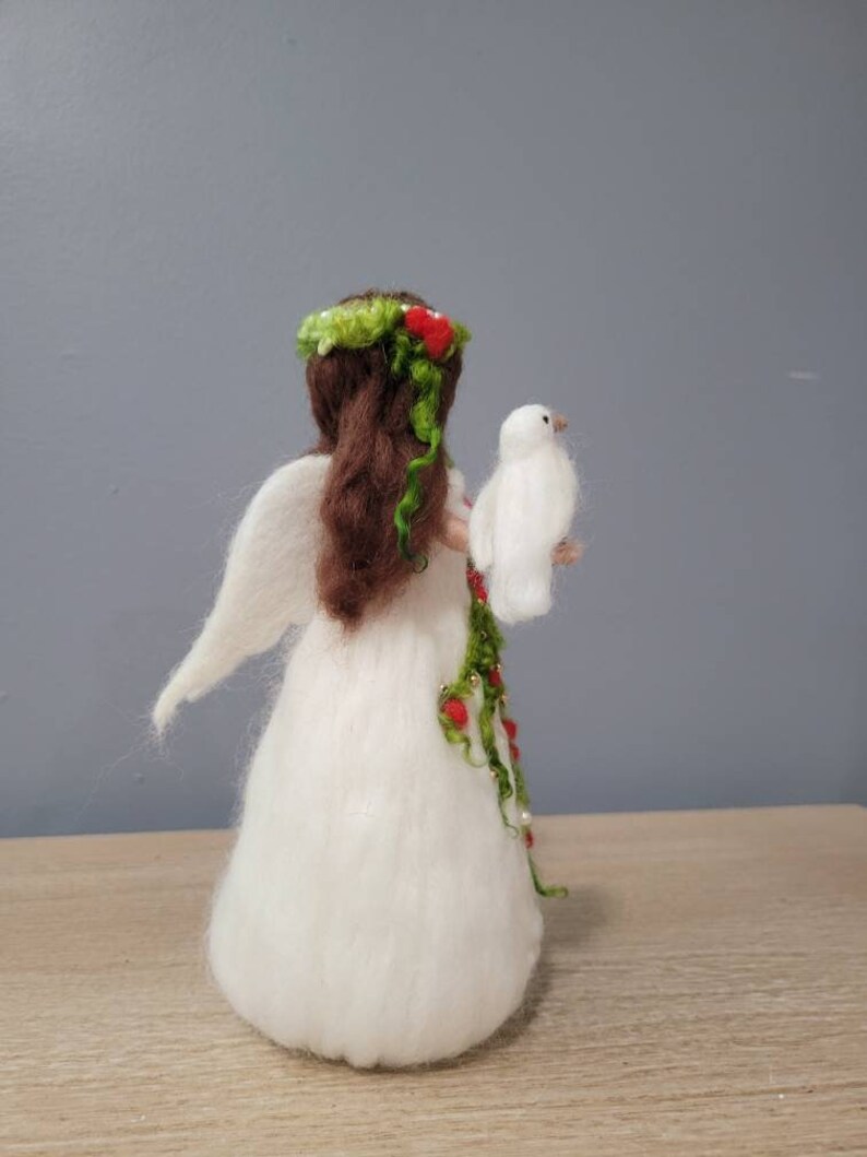 Needle Felted Angel Etsy
