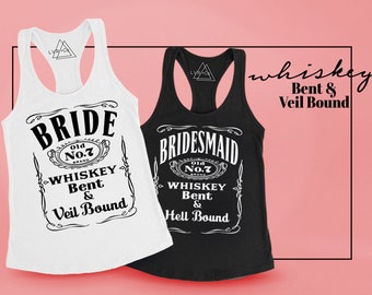 whiskey BRIDE shirt-country Bride-Bridesmaid shirts-bachelorette party shirts -NASHVILLE BACHELORETTE-country bridal showers