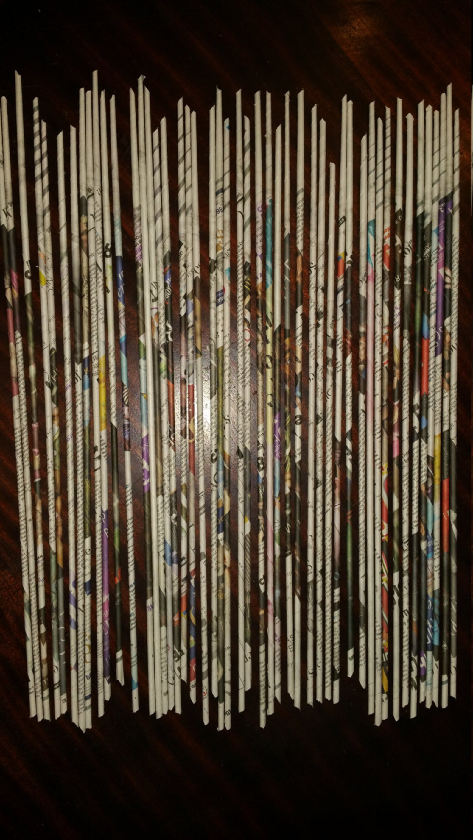 100 count rolled newspaper tubes for crafts Etsy