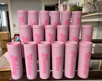 Rhonda Custom Order- 9 Pink Cups