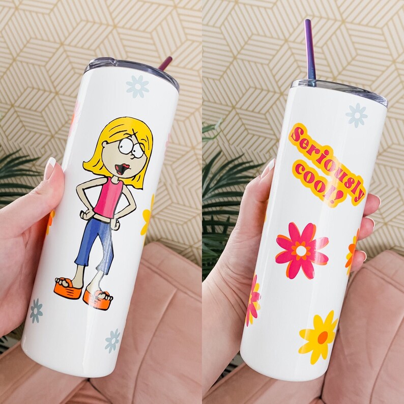Lizzie McGuire Cup Insulated Tumbler Early 2000s Girl Mug Etsy