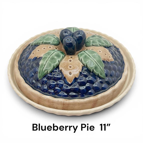 新品未使用　パーティー皿　パイキーパー　pie keeper アップルパイ ヴィンテージパイキーパー：チェリーパイ、ブルーベリーパイ、アップル