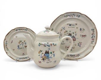 Heartland by International China Co: Pezzi di ricambio vintage, in gres, prodotti in Giappone