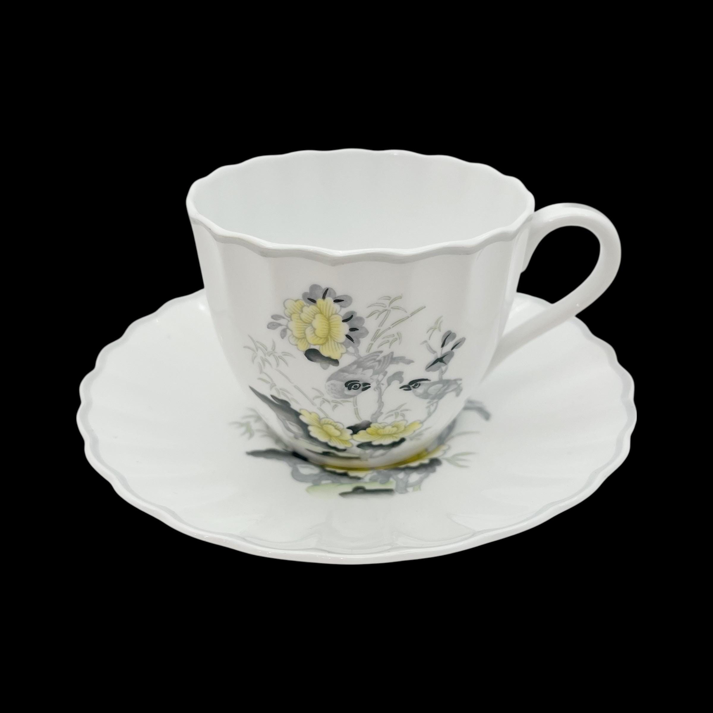 StealStreet Tazza Da Tè In Porcellana Con Colino E Coperchio – 12,7 Cm, Bianco - 5