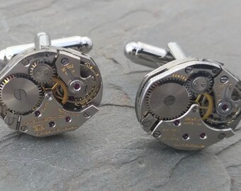 watch movement cuff links