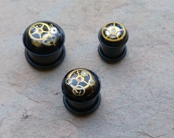 steampunk tunnels / plugs