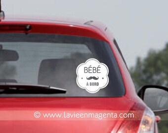 Bebe A Bord Etsy France
