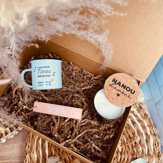 Bougie Mamie En Or - Cadeau Personnalisé Fête Des Grands Mères