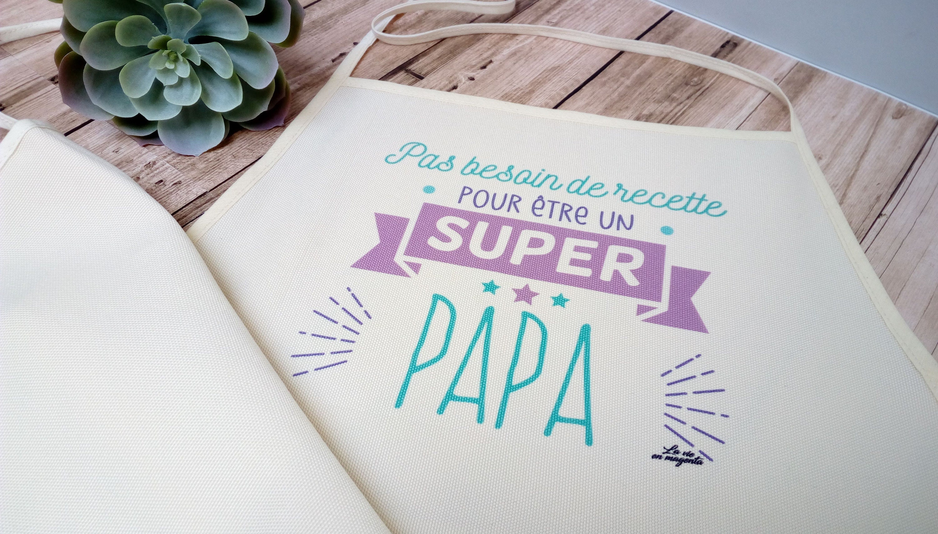 Tablier Papa Cuisine - Idée Cadeau Super Tablier Adulte