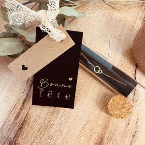 MAMMA - Bracciale in oro per la festa della mamma in una graziosa fiala di vetro con tappo di sughero - regalo per donna - nonna - mamma - nonnina