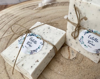 Wedding guest gift - nature and boho - solid soap - ecological - souvenir thank you wedding