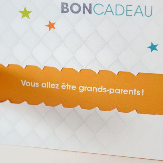 Cadeau annonce grossesse arrière grand parent Clearance