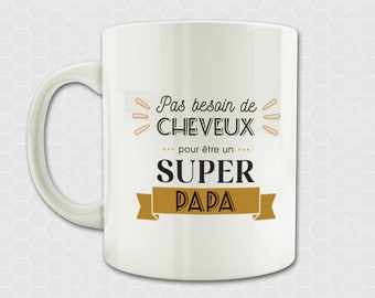 Tasse papa | papy | parrain | mug céramique à café | cadeau original pour grand-père ou papa - fête des pères