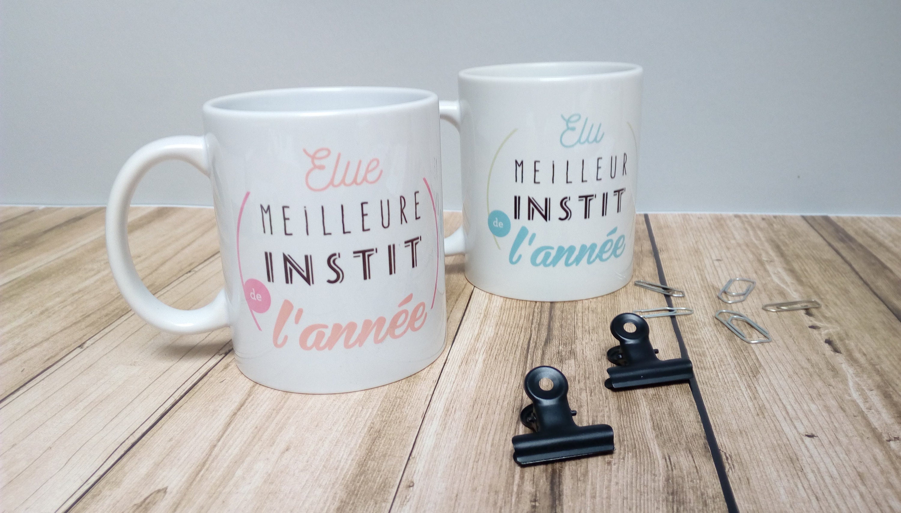 Mug Meilleur Instit Vert - Institutrice Instituteur Idée Cadeau Année Scolaire