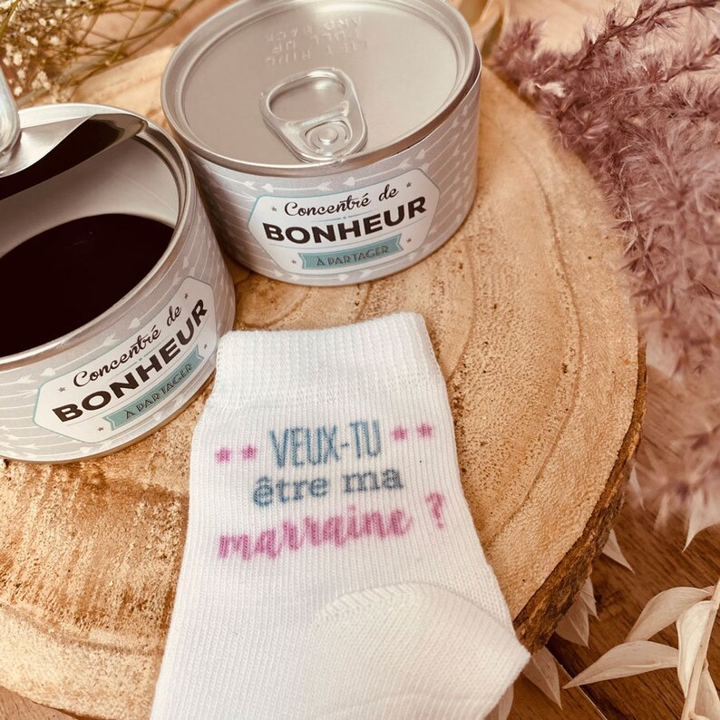 Annonce grandsparents grossesse Boite de conserve cadeau Etsy France