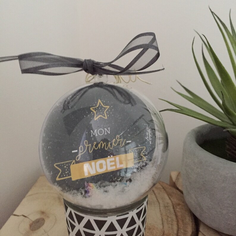 Mon premier Noël boule de noël bébé Idée cadeau de Noël  Etsy Canada