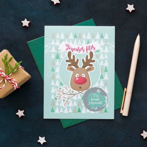 annonce grossesse grand parent 'La famille s'agrandit' - carte à gratter Noël - fêtes de fin d'année - Cadeau annonce grossesse
