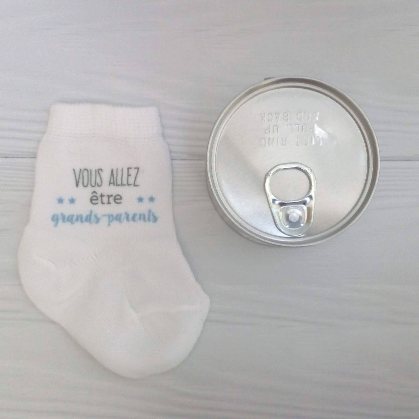 Annonce grandsparents grossesse Boite de conserve cadeau Etsy France