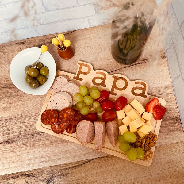 Planche apéro papa - fête des père - idée cadeau