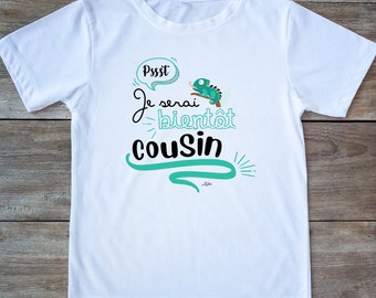 Schwangerschaftsanzeige Cousin - Cousin - T-Shirt - Ich werde bald ein Cousin sein - Ich werde bald ein Cousin sein