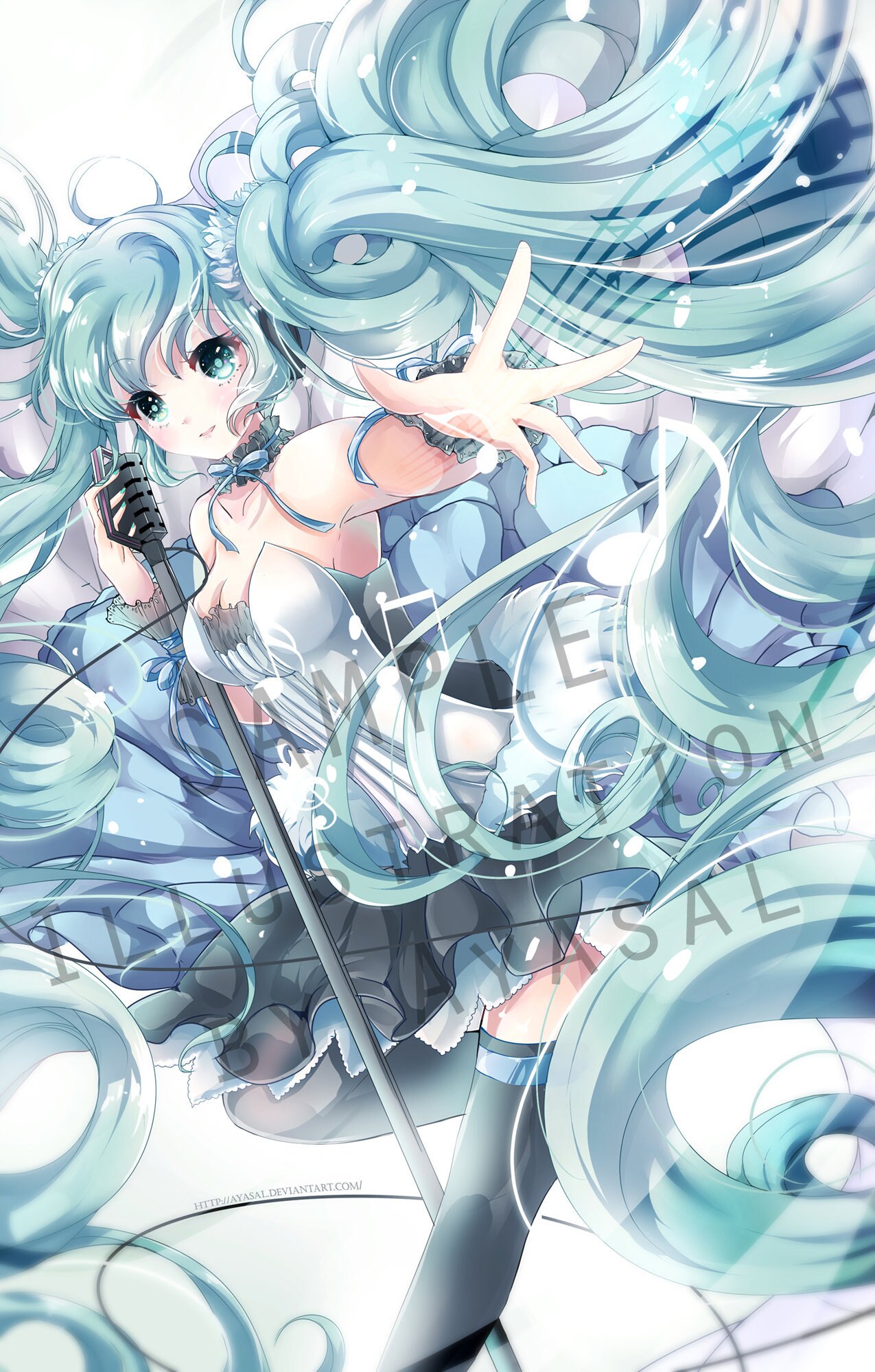 Drache Miku Hatsune Miku 1x Kunstdruck Etsy