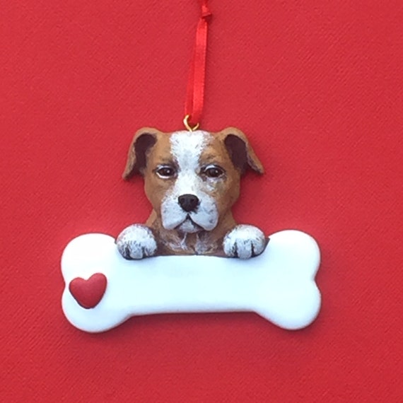 staffordshire terrier ornament