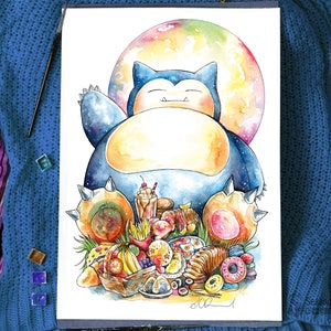 We Love FOOD Print - A3/A4/A5 sizes