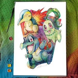Second Generation Starters Print - A3/A4/A5 sizes