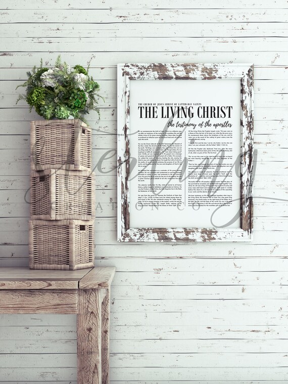 The Living Christ digital Print | Etsy