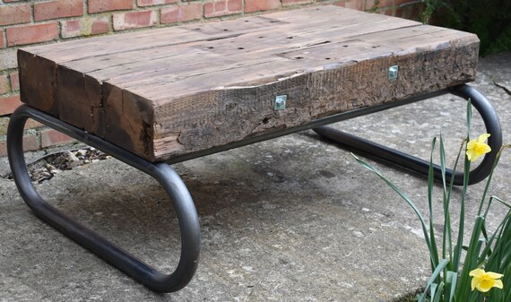 Platform Design Railway Sleeper Coffee Table Etsy