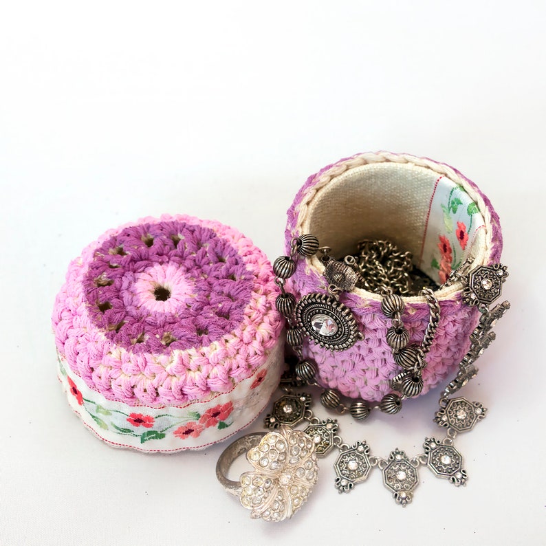 Small Pink Jewelry box