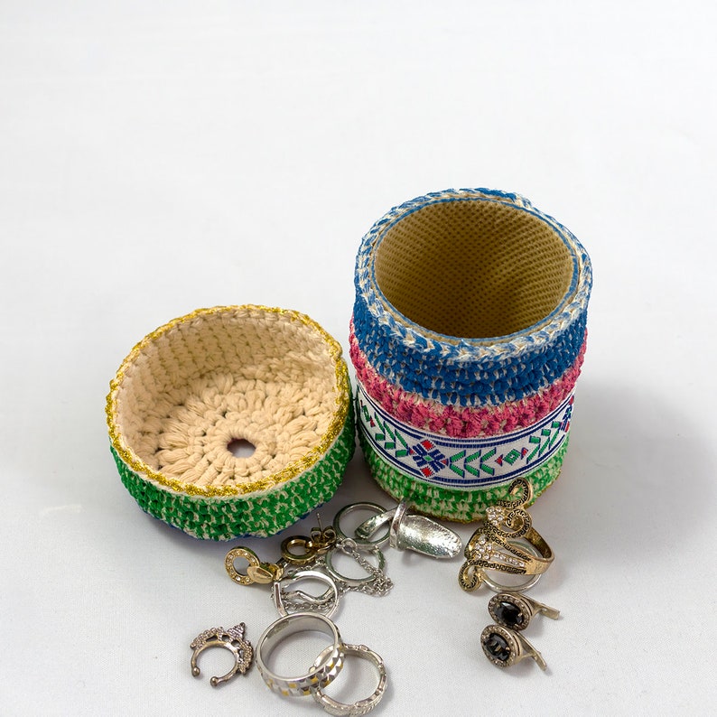 Decorative Jewelry gift box Hair clip accessories storage
