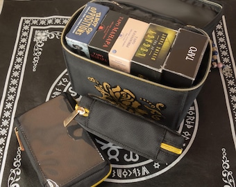 Black Tarot Card Deck Bags, Waterproof Polyester Set