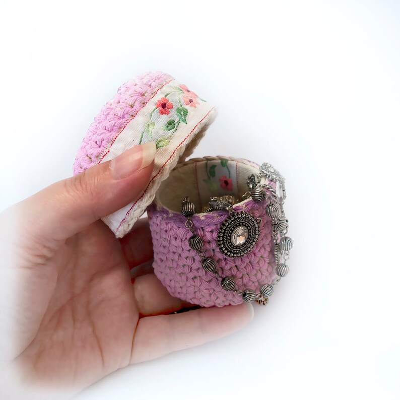 Small Pink Jewelry box
