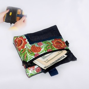 Ontwerper Coin Purse met kaart pocket