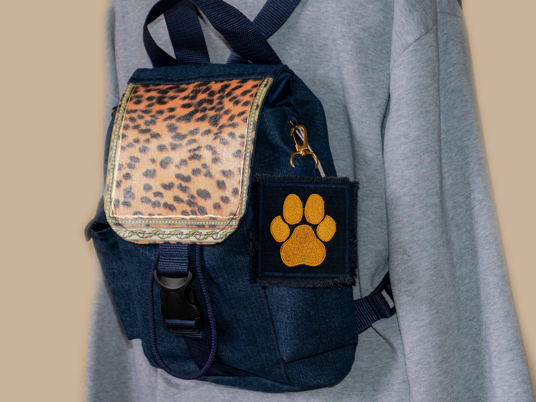 designer mini back pack