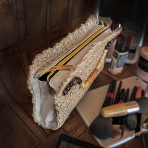 Gebreide portemonnee voor mobiele telefoon & make-up