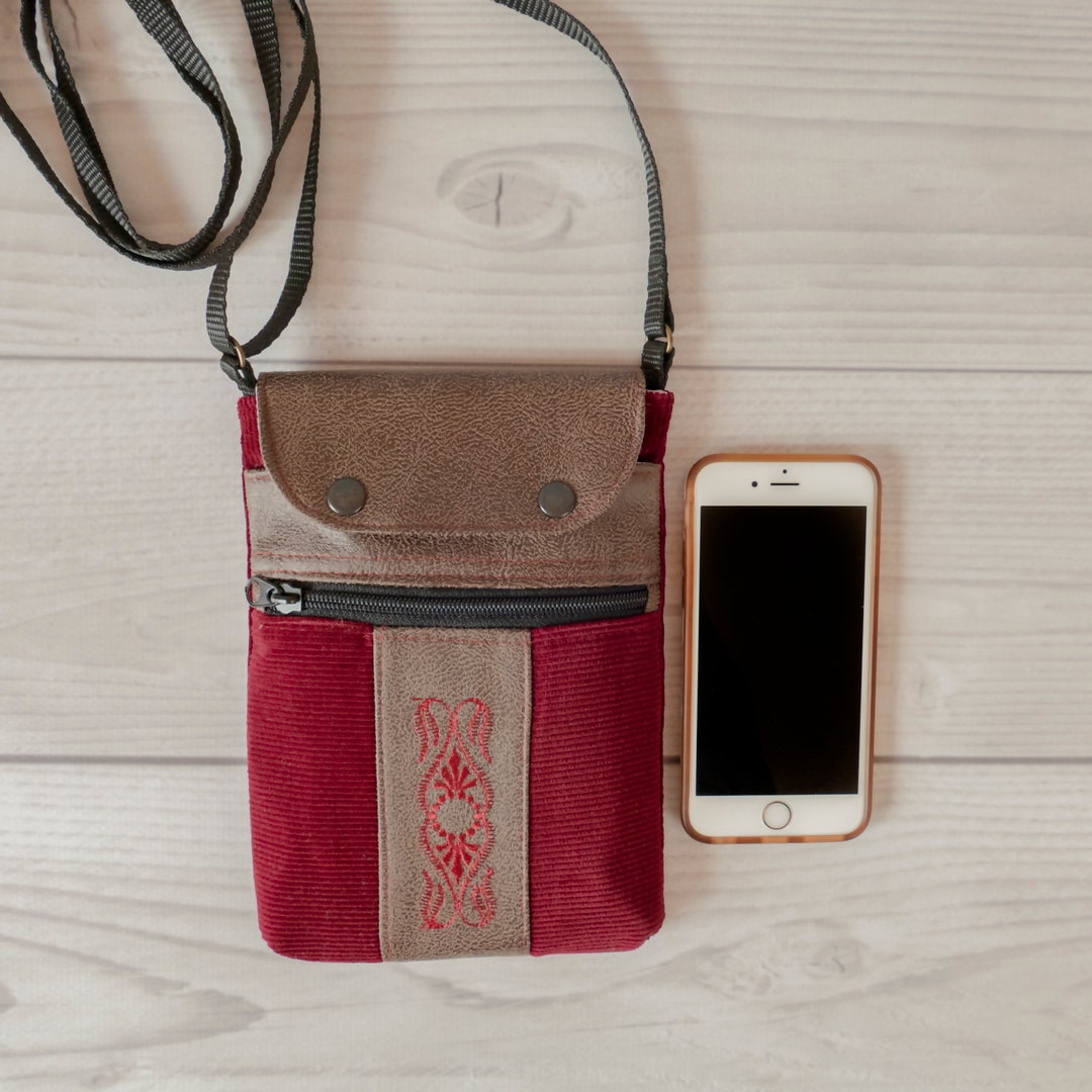 Cell Phone Purse Crossbody iPhone Bag for Women With Three Etsy
